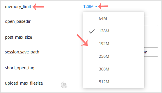 PHP Selector Options